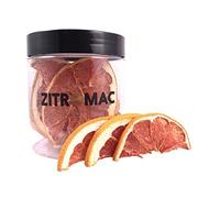 Pamplemousse Séché pour Cocktails - Fruits Secs Sans Sucre pour Cocktail, Décoration, Confiserie, Nnoël, Boissons Tranches de Pamplemousse Séchée, Naturelle, Sans Additifs, Bio, Qualité Premium 60g