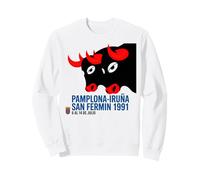 Pamplona Vintage San Fermin Festival 1991 Bull Run Sweatshirt