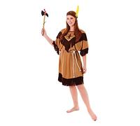 Pams Déguisement Adulte Femme - Costume Indienne Siou Halloween