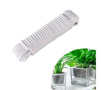 Pamtns Système d'Irrigation Automatique pour Plantes Corde de Mèche Irrigation 25m Arrosage Corde Coton Corde de Mèche Auto Arrosage Cordon Réglables Irrigation Goutte à Goutte pour Plantes en Pot