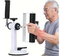 PAMZV Appareil De Rééducation du Poignet Et du Coude, Membre Supérieur, Résistance Ajustable, Rotation Avant/arrière, Entraînement Complet De l'angle De 0 À 180°, Blessures Et La Raideur