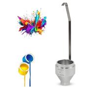 PAMZV Coupe De Viscosité pour Peintures, Viscosimètre Portable en Acier Inoxydable, Volume De La Coupe : 100 ± 1 ML, Diamètre De La Buse D’écoulement : 4/6 mm, pour Revêtements Et Peintures