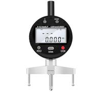 PAMZV Jauge De Rayon De Haute Précision, Jauge De Rayon Numérique Multifonction avec 5 Griffes De Mesure (10 Mm/20 Mm/30 Mm/60 Mm/100 Mm), Plage De Mesure : 0-12,7 Mm, Rayon : 5-700 Mm