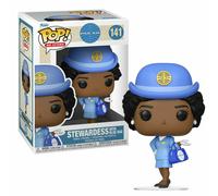 Funko Pop Annonce Icônes Pan Am - Hôtesse De L'Air avec Bleu Sac Vinyl Figurine