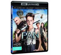 Pan (Blu Ray 4k Ultra Hd) (Pan, Viaje A Nunca Jamás)