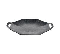 Pan De Barbecue Coréen - Supérieure De Poêle Enrobée En Pierre Médicale | De Chauffante De Poêle | Grill Supérieur De Poêle Résistant À La Chaleur Pour La Maison, Extérieur