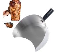 Pan de Capture de rôties, capteur de Viande à Main, réchauffement-Pelle de Grill sans Casse | Pan de capteur de rôtissage Portable pour Shawarma Machine donerr Kebab Grill