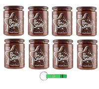 Pan di Stelle Crema Spalmabile Noisette Crème à tartiner 8 x 580 g Crème avec grains de biscuits sans huile de palme + porte-clés Beni Culinari gratuit