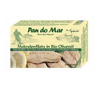 Pan Do Mar Filets de Maquereau Huile d'Olive Bio Boîte 120g