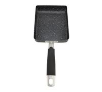 Pan d'omelette japonaise rectangle pote à œufs poêle antiadhésive en acier inoxydable Botting Fast Fast for Home Kitchen Cuisine Tamagoyaki Omelettes Pancakes 15x18cm