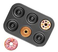 Pan for Baking - 6-Hole Heat Resistant Multifunctional - Cake Pan Kitchen Gadgets - for Home Restaurant Farmhouse Camping BBQ Birthday Party Holiday Housewarming