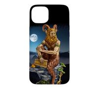 Pan God of The Wild au Clair de Lune Coque pour iPhone 15 Plus