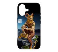 Pan God of The Wild au Clair de Lune Coque pour iPhone 17
