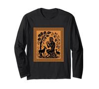 Pan Grec Dieu Grèce Sauvage Histoire Mythologie Grecque Manche Longue