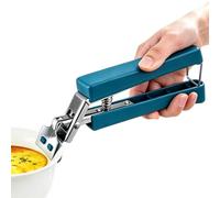 Pan Gripper, Stainless Steel Dish Grabber, Non Slip Heat Guard Clamp, | Dish Grabber Clamp, Stainless Steel Construction Helps Hold Suitable Cookware During Kitchen Cooking, Camping, Buffet, Restau
