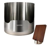 Pan Lid Organizer - Stainless Steel Upright Food Grade Anti-Tip Storage