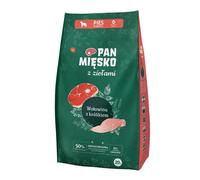 PAN MIĘSKO - aux herbes, boeuf et lapin pour chiens de races moyennes - M 20 kg