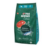 PAN MIĘSKO - aux herbes, boeuf et thon pour chiens de petites races - S 9 kg