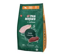 PAN MIĘSKO - aux herbes, dinde et canard pour chiens de races moyennes - M 9 kg