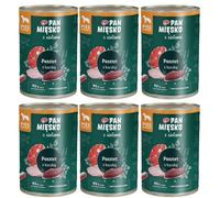 PAN MIĘSKO aux herbes - Pâté au canard pour chiens 6×400 g