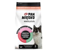 PAN MIĘSKO Besoins spéciaux Digestive & Hairball Control pour chats 3 kg