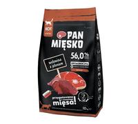 PAN MIĘSKO Bœuf et cerf pour chat croquettes M 10 kg