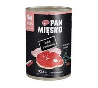 PAN MIĘSKO Dinde avec bœuf nourriture humide pour chiots 400 g