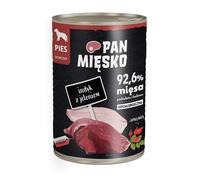 PAN MIĘSKO Dinde et cerf - nourriture humide pour chiens 400 g