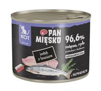 PAN MIĘSKO Dinde au saumon nourriture humide pour chatons 24x200 g
