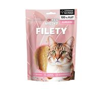 PAN MIĘSKO Filets de Poulet friandise pour chat 100 g