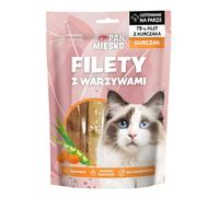 PAN MIĘSKO Filets Poulet aux légumes friandise pour chat 100 g