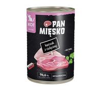 PAN MIĘSKO Poulet avec veau nourriture humide pour chatons 400 g