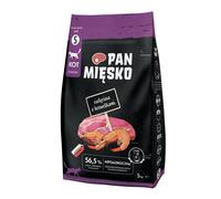 PAN MIĘSKO Veau aux crevettes pour chats croquettes S 5 kg