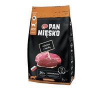 PAN MIĘSKO Croquettes pour chats au veau et au canard, format M, 2 x 5 kg