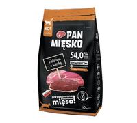 PAN MIĘSKO - Veau et canard pour chats adultes - M 10kg