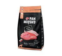 PAN MIĘSKO - Veau et dinde pour chiens adultes de tailles moyennes - M 3kg