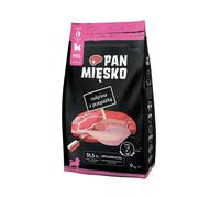 PAN MIĘSKO Viande de veau et caille pour chiots croquettes L 9 kg