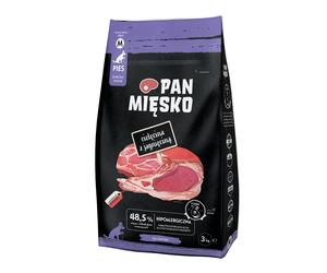PAN MIĘSKO Viande de veau et d'agneau pour seniors M 3 kg