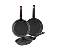 Pan Monix M249001 Plastique noir 3 pièces