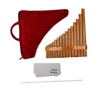 Pan Pipes 1 Set Woodwind key Flûtes de Pan traditionnelles lisses pour étudiant débutant, Main droite
