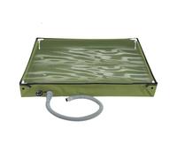 Pan Portable - Base de Camping Pliante | Base de Camping Pliable - Pan Portable & Seau Eau Multifonctionnelle pour Voyage, Salle de Bain, Tentes, Femmes et Hommes.
