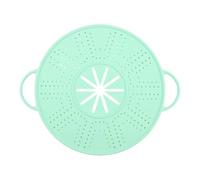 Pan Splatter Screen - Silicone Grease Guard for 10-12 Inch, Cooking Splatter Cover Lid | Multipurpose Food Strainer Colander, Kitchen Stove Top Baking Pot Steamer shield,Guard for Frying Pan