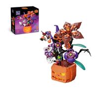 PAN TASY Bouquet d’Halloween Lumineux, Jeu de Construction pour Adultes