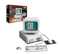 PAN TASY BRICKKK Ordinateur Rétro, Jeu de Construction pour Adultes | Écran, clavier et unité centrale au style nostalgique, modèle détaillé à construire et à exposer pour la maison ou le bureau