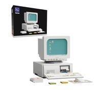 PAN TASY BRICKKK Téléviseur Rétro, Jeu de Construction pour Adultes | Écran vintage, commandes détaillées et silhouette nostalgique, modèle rétro à construire et exposer à la maison ou au bureau