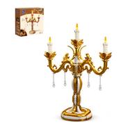 PAN TASY Candélabre Rococo Lumineux, Jeu de Construction pour Adultes