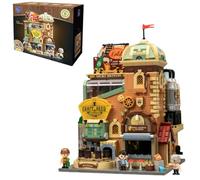 PAN TASY Ensemble de construction de brasserie artisanale PANTASY pour adultes - Modèle d'usine de micro-brasserie vintage avec architecture modulaire, mécanisme dynamique, figurine auto-développée