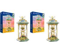 PAN TASY La Valise du Petit Prince, Jeu de Construction pour Adultes (Lot de 2)