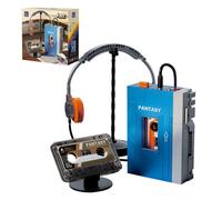 PAN TASY Lecteur Cassette Rétro, Jeu de Construction pour Adultes