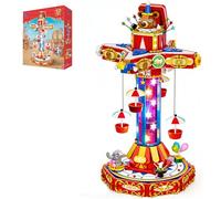 PAN TASY Manège Parachutes Rétro, Jeu de Construction Lumineux